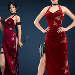 Gvavaya Game Cosplay Resident Evil 4 Ada Wong Cosplay Costume Ada Wong Cosplay