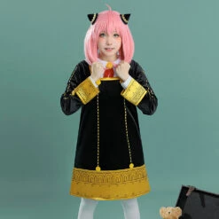 Gvavaya Anime Manga Cosplay Spy X Family Daughter Anya Forger Cosplay Costume Anya Cosplay