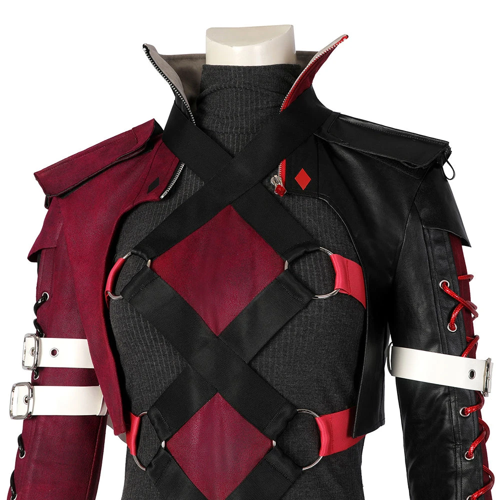 Gvavaya Movie Cosplay Batman:Gotham Knights Harley Quinn Cosplay Costume Harley Quinn Cosplay 15 Gvavaya Movie Cosplay Batman:Gotham Knights Harley Quinn Cosplay Costume Harley Quinn Cosplay - Image 15