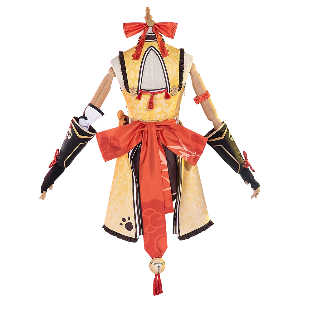 Gvavaya Game Cosplay Genshin Impact Xiangling Cosplay Costume 4 Gvavaya Game Cosplay Genshin Impact Xiangling Cosplay Costume - Image 4