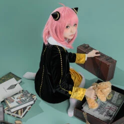 Gvavaya Anime Manga Cosplay Spy X Family Daughter Anya Forger Cosplay Costume Anya Cosplay -Gvavaya Deals Store 03 fd1c64e7 c748 40eb 83a1 697ad4bf4879