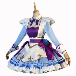Gvavaya Game LOL Cafe Cutie Gwen Maid Cosplay League Of Legends Maid Cosplay Costume -Gvavaya Deals Store 074ef5946a626fb777e567196685e4b3