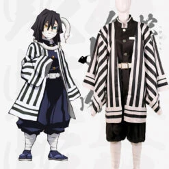 Gvavaya Cosplay Demon Slayer: Iguro Obanai Cosplay Costume