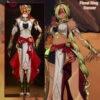 Gvavaya Game Cosplay Genshin Impact Eremite Floral Ring-Dancer Cosplay Costume Genshin Cosplay