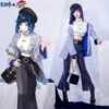 Gvavaya Game Cosplay Genshin Impact X Pizza Hut YeLan Cosplay Costume YeLan Cosplay