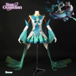 Gvavaya Game Cosplay League Of Legends Star Guardian 2022 Sona Cosplay Costume Sona Cosplay