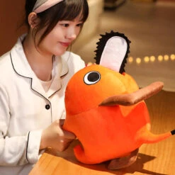 Gvavaya Anime Cosplay Chainsaw Man Denji Pochita Doll Plush Toy -Gvavaya Deals Store 10.12 1