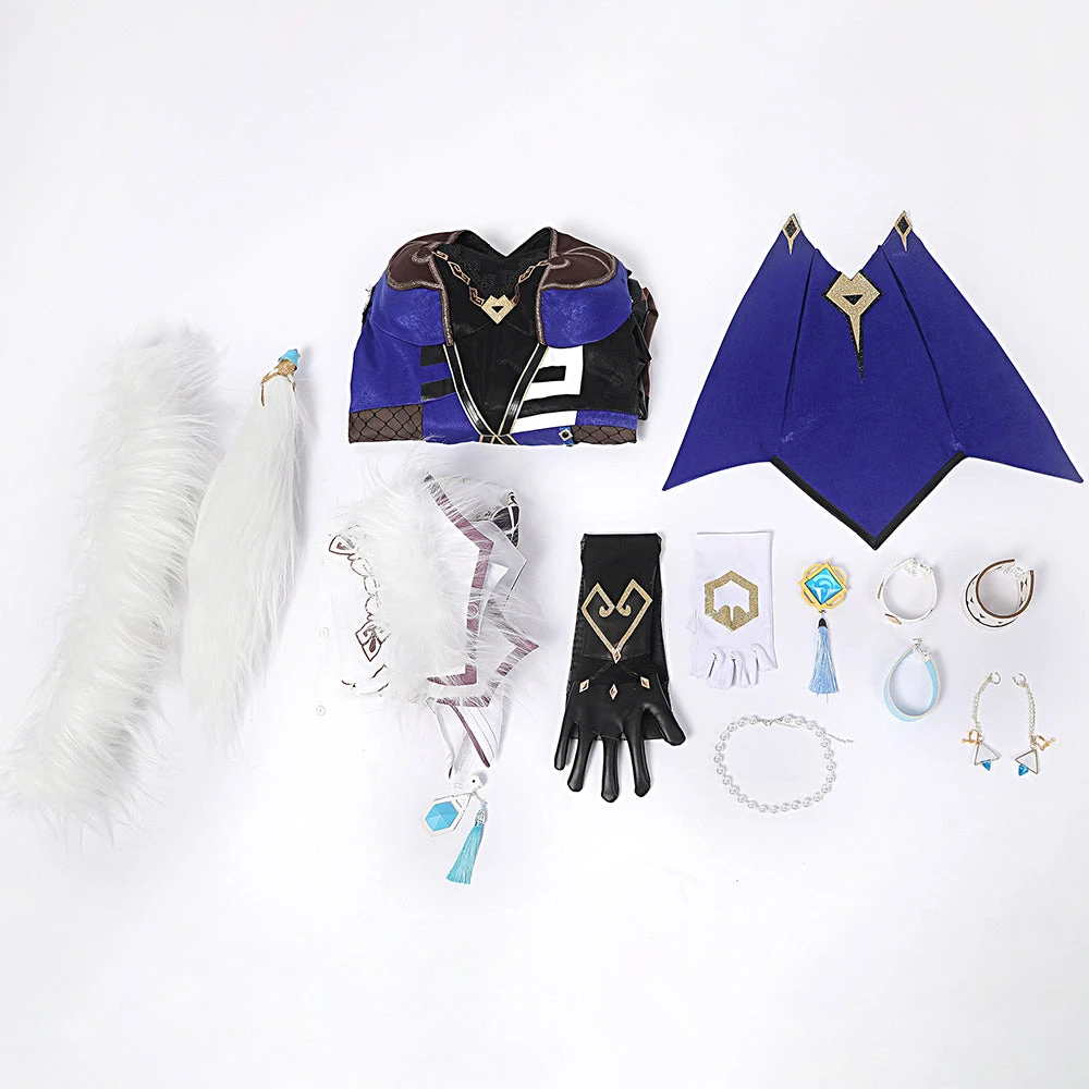 Gvavaya Game Cosplay Genshin Impact Yelan Cosplay Costume Genshin Cosplay Ver. A 10 Gvavaya Game Cosplay Genshin Impact Yelan Cosplay Costume Genshin Cosplay Ver. A - Image 10