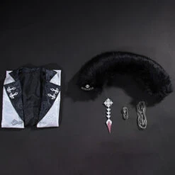 Gvavaya Game Cosplay Genshin Impact 11th Fatui Harbingers Cosplay Costume Damselette Columbina Cloak Long Coat -Gvavaya Deals Store 12 5243107d 577a 4a23 abec c7a230f569c3