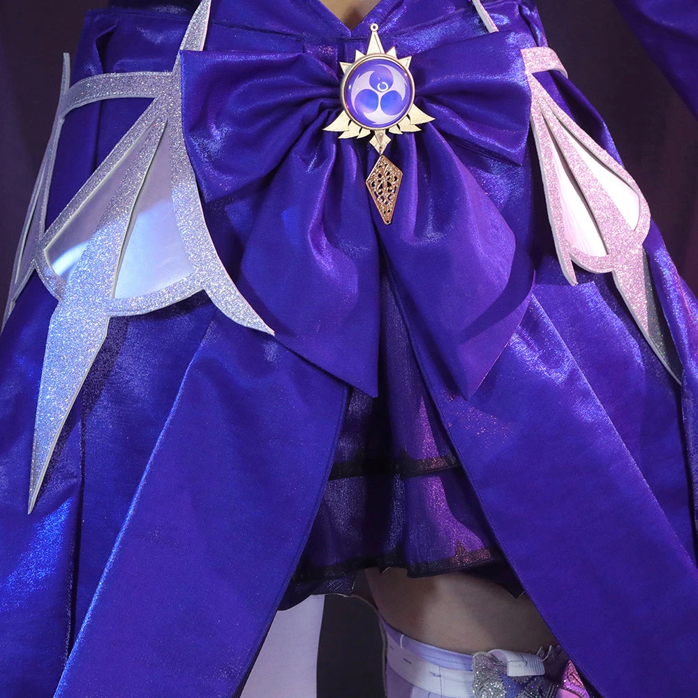 Gvavaya Game Cosplay Genshin Impact Fischl's New Outfit Ein Immernachtstraum Cosplay Costume Ver.B 9 Gvavaya Game Cosplay Genshin Impact Fischl's New Outfit Ein Immernachtstraum Cosplay Costume Ver.B - Image 9