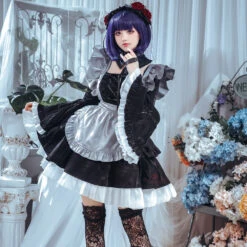 Gvavaya Anime Cosplay My Dress-Up Darling Marin Kitagawa Kuroe Shizuku Maid Cosplay Costume Version B -Gvavaya Deals Store 15 23c0fcdd f0f0 48ed ab91 1bec2274bcc6