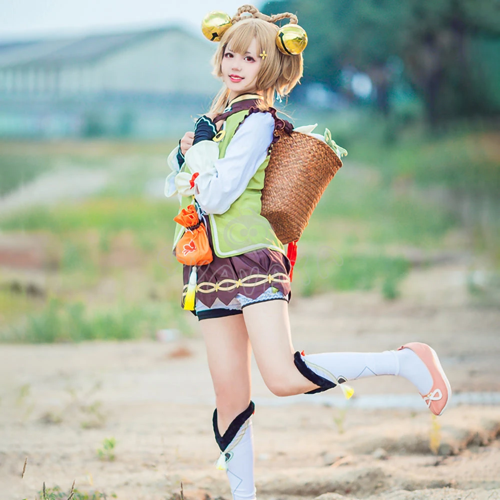 Gvavaya Game Cosplay Genshin Impact Yaoyao Cosplay Costume Yaoyao Cosplay 2 Gvavaya Game Cosplay Genshin Impact Yaoyao Cosplay Costume Yaoyao Cosplay - Image 2