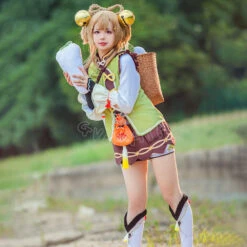Gvavaya Game Cosplay Genshin Impact Yaoyao Cosplay Costume Yaoyao Cosplay