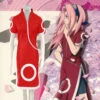 [Ready To Ship] Gvavaya Anime Cosplay Naruto Haruno Sakura Cosplay Costume Haruno Sakura Cosplay First Generation Cheongsam