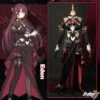 Gvavaya Game Cosplay Honkai Impact 3rd Eden Cosplay Costume The Thirteen Flame-Chasers Eden Cosplay