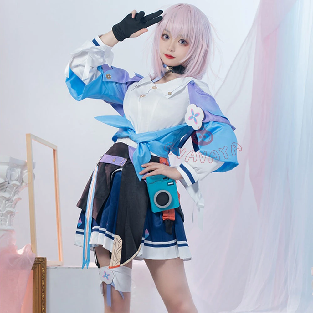 Gvavaya Game Cosplay Honkai Impact: Star Rail Cosplay March7th Cosplay Costume Star Rail Cosplay 2 Gvavaya Game Cosplay Honkai Impact: Star Rail Cosplay March7th Cosplay Costume Star Rail Cosplay - Image 2