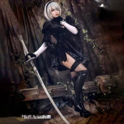Gvavaya Game Cosplay NieR: Automata 2B Cosplay Costume 2B Cosplay