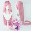 Gvavaya Game Cosplay Honkai Impact 3rd Elysia Herrscher Of Human Ego Cosplay Wig 120cm Pink Hair