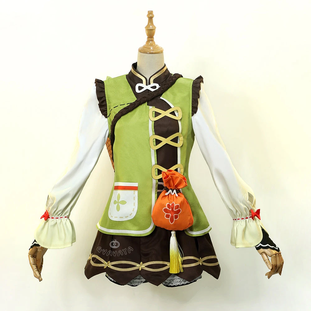 Gvavaya Game Cosplay Genshin Impact Yaoyao Cosplay Costume Yaoyao Cosplay 3 Gvavaya Game Cosplay Genshin Impact Yaoyao Cosplay Costume Yaoyao Cosplay - Image 3