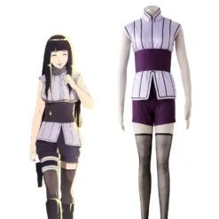 [Ready To Ship] Gvavaya Anime Cosplay Naruto Hyūga Hinata Cosplay Costume Hyūga Hinata Cosplay Third Generation Suit