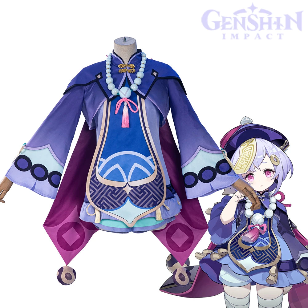 Gvavaya Game Cosplay Genshin Impact Qiqi Cosplay Costume Genshin Cosplay 1 Gvavaya Game Cosplay Genshin Impact Qiqi Cosplay Costume Genshin Cosplay