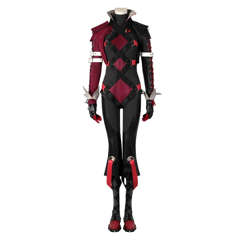 Gvavaya Movie Cosplay Batman:Gotham Knights Harley Quinn Cosplay Costume Harley Quinn Cosplay 2 Gvavaya Movie Cosplay Batman:Gotham Knights Harley Quinn Cosplay Costume Harley Quinn Cosplay - Image 2