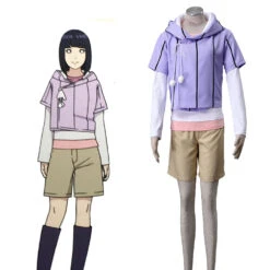 [Ready To Ship] Gvavaya Anime Cosplay Naruto Hyūga Hinata Cosplay Costume Hyūga Hinata Cosplay Fourth Generation Suit