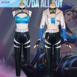 Gvavaya Cosplay LOL KDA All Out Akali Cosplay Costume League Of Legends The Rogue Assassin K/DA