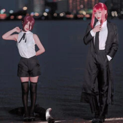 Gvavaya Anime Cosplay Chainsaw Man Makima Cosplay Costume Reze Cosplay Costume