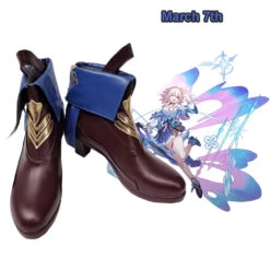 Gvavaya Game Cosplay Honkai Impact: Star Rail Cosplay Star Rail March7th Cosplay Costume Shoes Costume