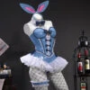 Gvavaya Game Cosplay My Dress-Up Darling Kitagawa Cosplay Marin Blue Bunny Girl Cosplay Costume