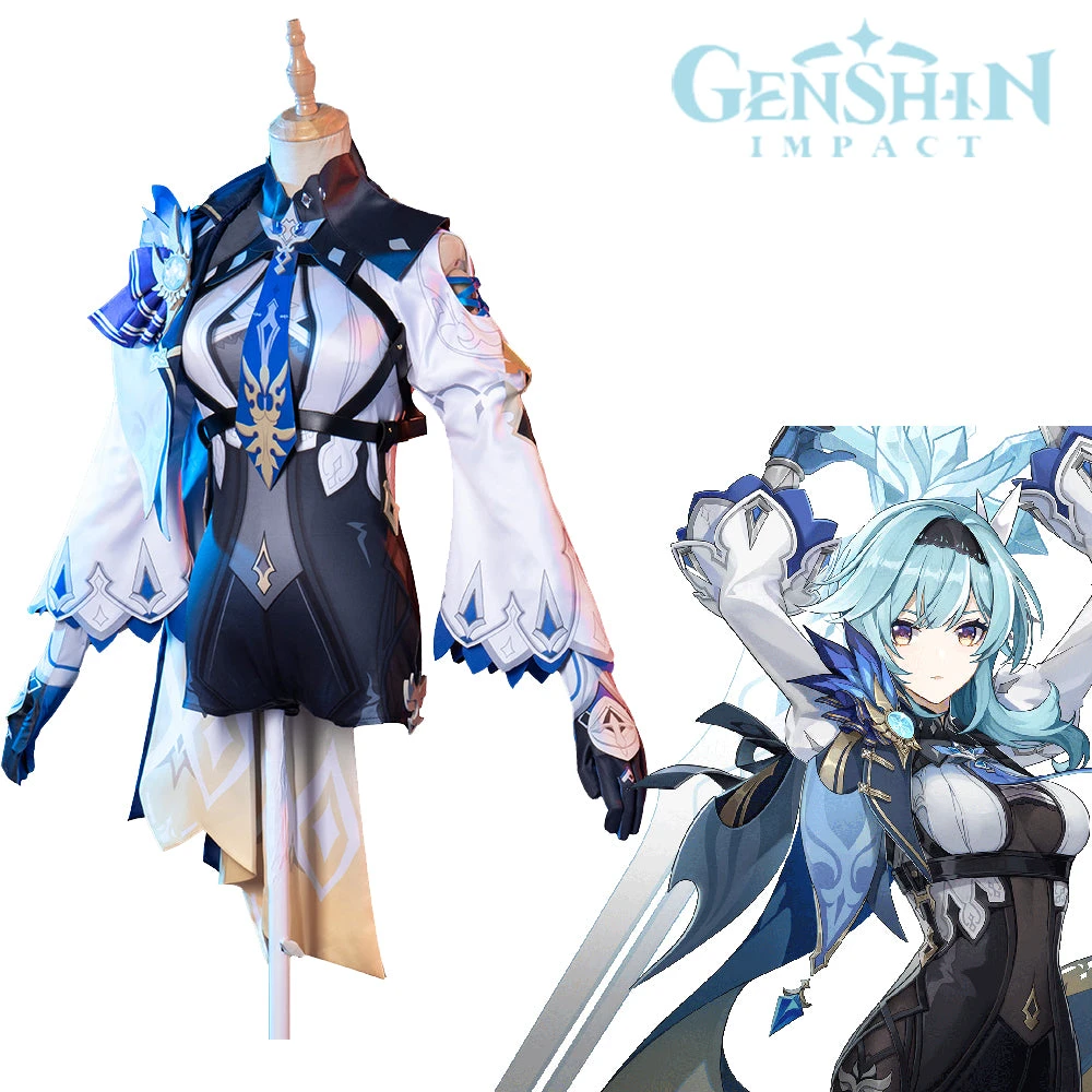 Gvavaya Game Cosplay Genshin Impact Mondstadt Eula Cosplay Costume Genshin Cosplay 4 Gvavaya Game Cosplay Genshin Impact Mondstadt Eula Cosplay Costume Genshin Cosplay - Image 4