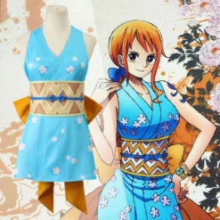 [Ready To Ship] Gvavaya Anime Cosplay ONE PIECE Nami Cosplay Costume Nami Cosplay Pajama Suit