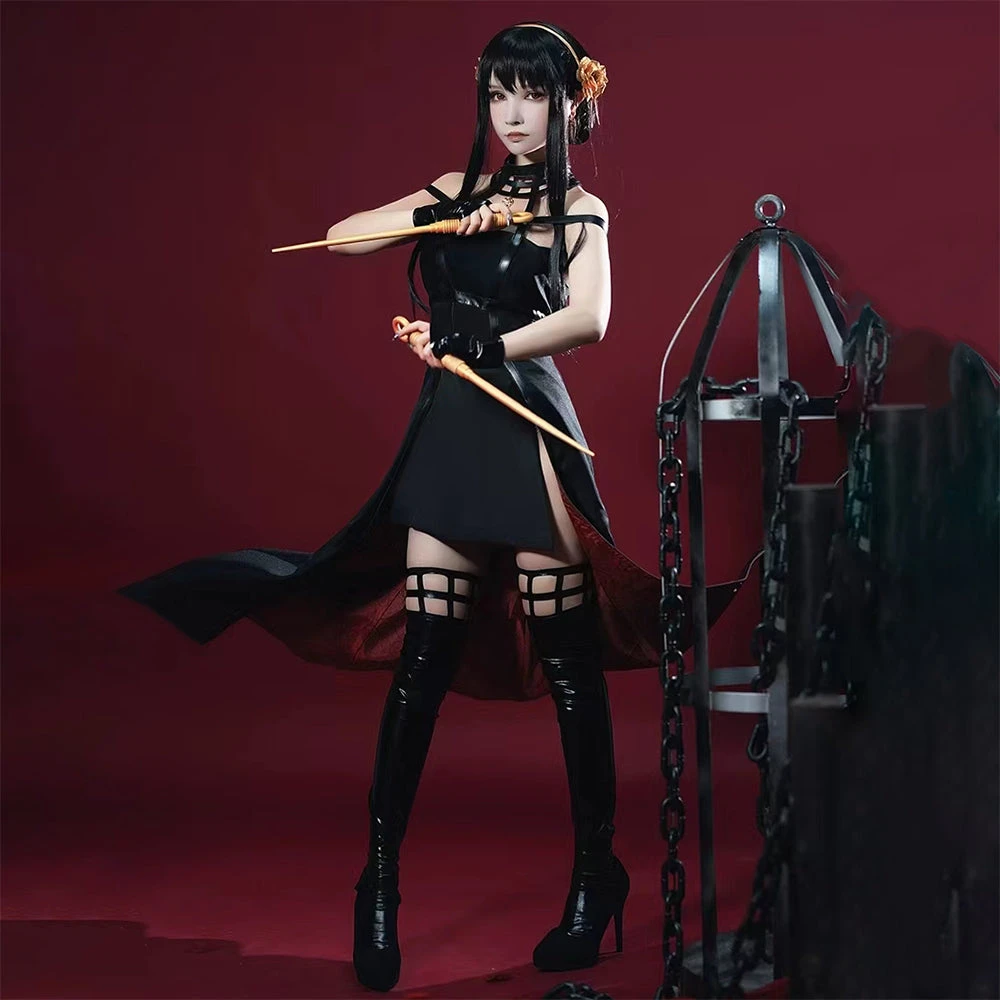 Gvavaya Anime Cosplay Spy X Family CosplayYor Forger Cosplay Costume