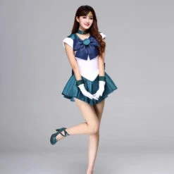 [Ready To Ship] Gvavaya Anime Cosplay Sailor Moon Cosplay Sailor Neptune Kaiou Michiru Cosplay Costume
