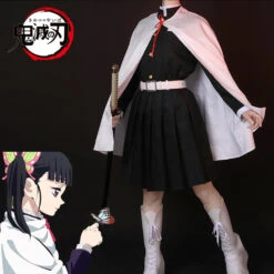 Gvavaya Cosplay Demon Slayer: Kimetsu No Yaiba Tsuyuri Kanao Cosplay Costume Demon Slaying Corps Uniform