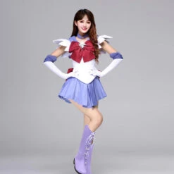[Ready To Ship] Gvavaya Anime Cosplay Sailor Moon Cosplay Sailor Saturn Tomoe Hotaru Cosplay Costume