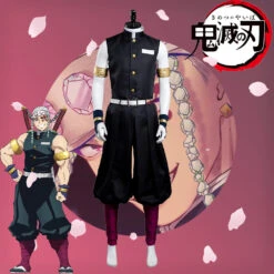 Gvavaya Cosplay Demon Slayer: Kimetsu No Yaiba Uzui Tengen Cosplay Costume Demon Slaying Corps Uniform