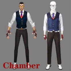 Gvavaya Game Cosplay Valorant Chamber Cosplay Costume Chamber Cosplay