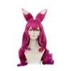 Gvavaya Cosplay LOL Spirit Blossom Ahri Cosplay Wig League Of Legends 75cm Cosplay Wig