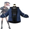 Gvavaya Cosplay LOL KDA Akali Cosplay Costume League Of Legends K/DA Cosplay