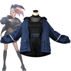 Gvavaya Cosplay LOL KDA Akali Cosplay Costume League Of Legends K/DA Cosplay