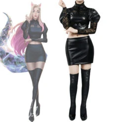 Gvavaya Cosplay LOL KDA Ahri Cosplay Costume League Of Legends K/DA Cosplay