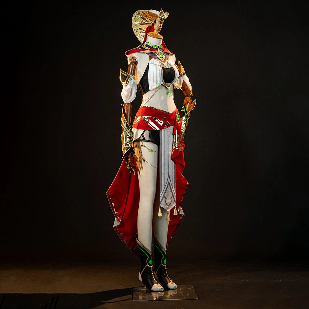 Gvavaya Game Cosplay Genshin Impact Eremite Floral Ring-Dancer Cosplay Costume Genshin Cosplay 3 Gvavaya Game Cosplay Genshin Impact Eremite Floral Ring-Dancer Cosplay Costume Genshin Cosplay - Image 3