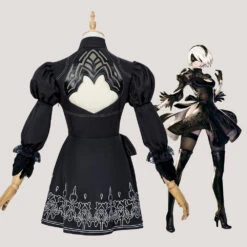 Gvavaya Game Cosplay NieR: Automata 2B Cosplay Costume YoRHa No.2 Type B Cosplay -Gvavaya Deals Store 2b3