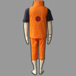 [Ready To Ship] Gvavaya Anime Cosplay Naruto Naruto Uzumaki Cosplay Costume Naruto Uzumaki Cosplay Third Generation Summer Suit -Gvavaya Deals Store 3 3
