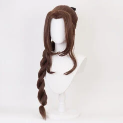 Gvavaya Game Cosplay Final Fantasy VII Aerith Cosplay Wig 80cm Long Brown Hair -Gvavaya Deals Store 3 3870c4d8 4420 4f56 9501 1347faf9ebee
