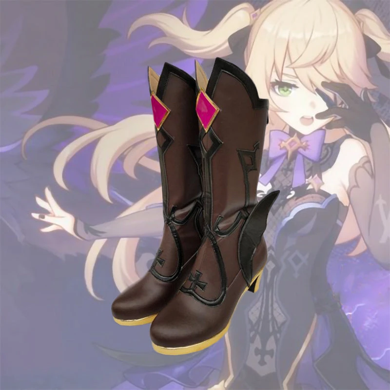 Gvavaya Game Cosplay Genshin Impact Fischl Cosplay Shoes Genshin Cosplay 3 Gvavaya Game Cosplay Genshin Impact Fischl Cosplay Shoes Genshin Cosplay - Image 3