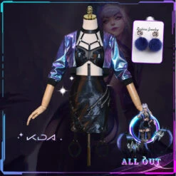 Gvavaya Cosplay LOL KDA All Out Evelynn Cosplay Costume League Of Legends The Rogue Assassin K/DA