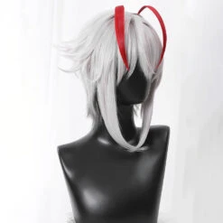 Gvavaya Game Cosplay Arknights W Cosplay Ambience Synesthesia & Rouge's Secret Rooms W Cosplay Wig 30cm Long Silver Gray Wig -Gvavaya Deals Store 3 4dc736a8 0650 47a9 bf60 b9cb4085ceca